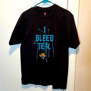 Jacksonville Jaguars “I Bleed Teal” T-shirt